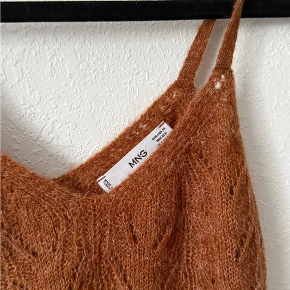 Mango Rust V-Neck Sweater/ Tank Top Set - Picture 5 of 12